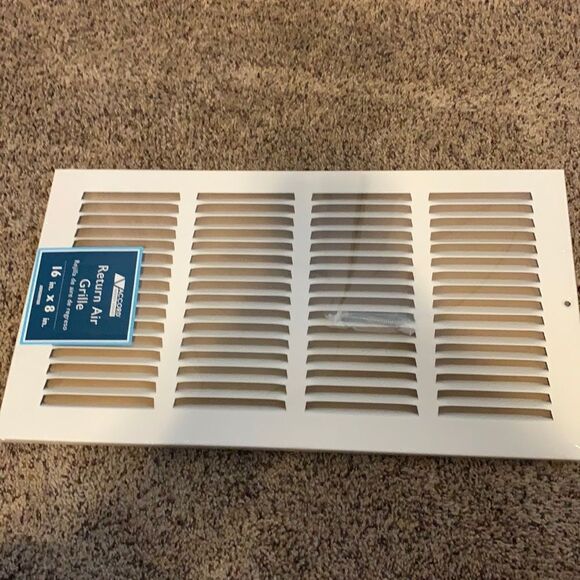 NWT Return Air Grill - Picture 1 of 3